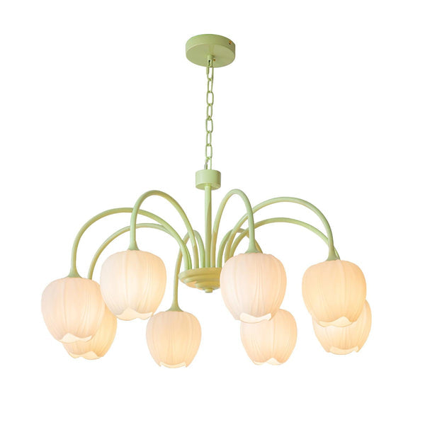 Tulp Matcha Kroonluchter - hanglampen
