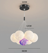 DreamGlow Kids Chandelier – Modern 3D Print Children's Room Pendant Lamp