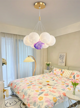 DreamGlow Kids Chandelier – Modern 3D Print Children's Room Pendant Lamp