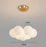 DreamGlow Kids Chandelier – Modern 3D Print Children's Room Pendant Lamp