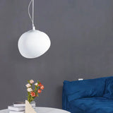 White Pebble Pendant Lamp