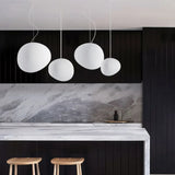 White Pebble Pendant Lamp