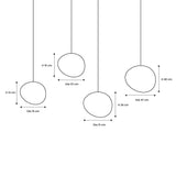 White Pebble Pendant Lamp