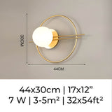 Eclipse Modern LED Wall Lamp
