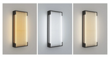 SolarSteel Wall Lamp – Solar-powered Outdoor Lamp in Stainless Steel