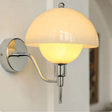 Mushroom Wall Lamp in Cream Color