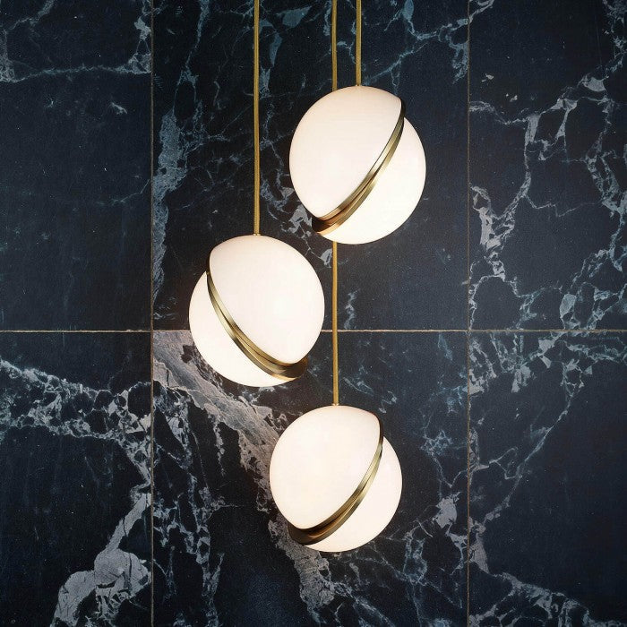 Lumaglow | Gouden Hanglamp - hanglampen - sfeerbeeld