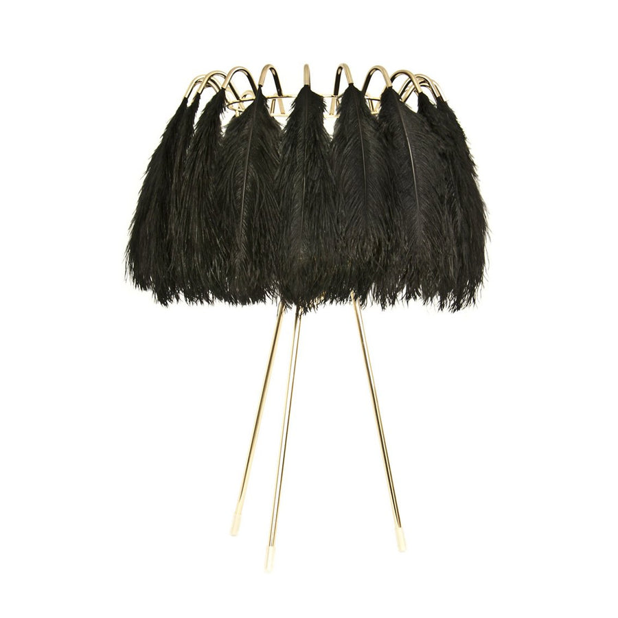 Mineheart - Feather Table Lamp Black