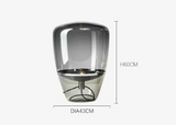 AuroraGlow – Scandinavian Designer Glass Table Lamp LED