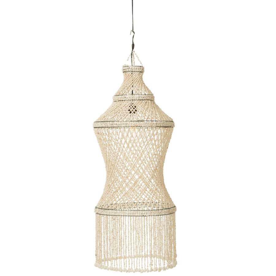 J-Line - Lampshade Lisa - Stone/Shells