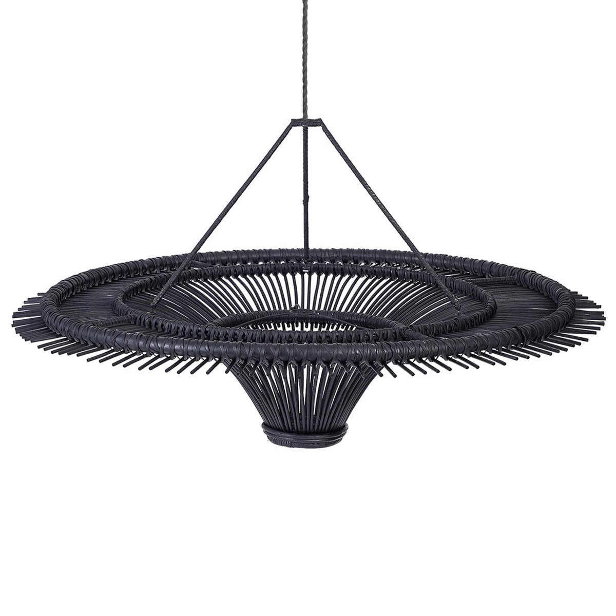 Bazar Bizar Living - The Sky Hanger - Zwart - XXL - hanglampen
