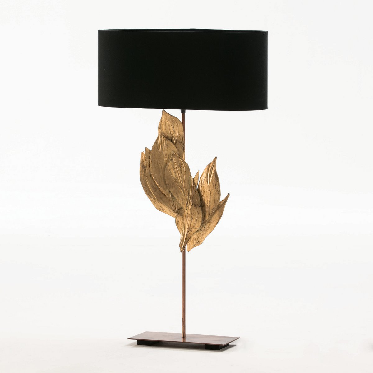 Alexandra Thai - Table lamp 30X15X76 Metal/Wood Lampshade Black