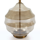 Alexandra Thai - Dessert lamp without shade 40X20X53 Ambar crystal/gold metal