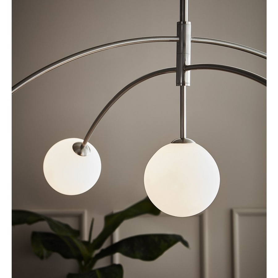 Markslojd - Heaven Pendant Lamp Steel / Opal