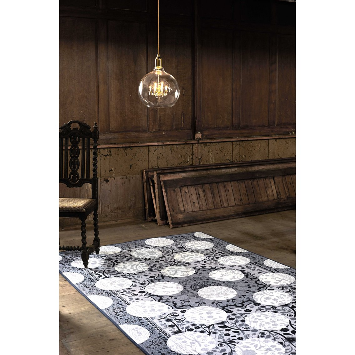 Mineheart - Gouden King Edison Grande Hanglamp - hanglampen - sfeerbeeld