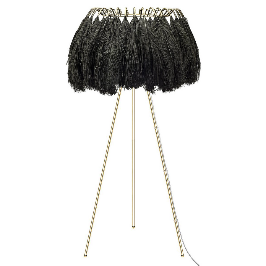 Mineheart - Feather Floor Lamp - Black