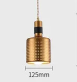 AuroraNord Gold-Plated Nordic Pendant Lamp