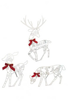 LumiRein LED Reindeer Family