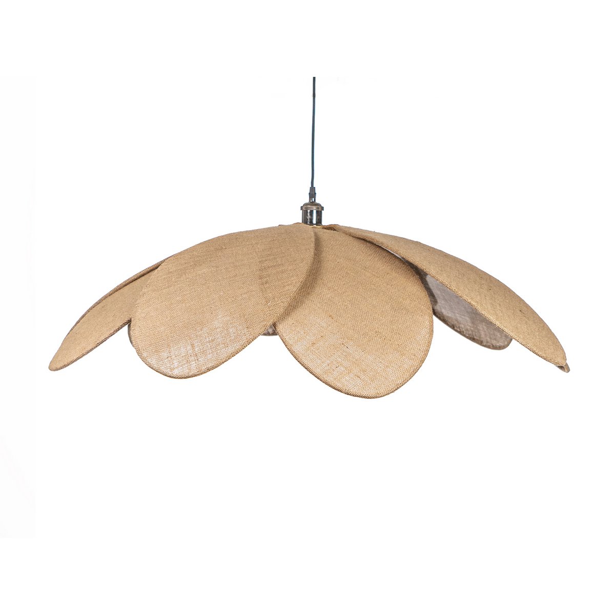 Alexandra Home - Jute Bloemlamp 100X100X30Cm - hanglampen