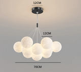 DreamGlow Kids Chandelier – Modern 3D Print Children's Room Pendant Lamp