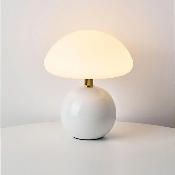 Franse Room Champignon Lamp - tafellampen - sfeerbeeld