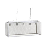 Alexandra Meti - Metal Ceiling Lamp 79X26X120 Gray