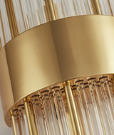 AuriLux Nordic Crystal Wall Lamp