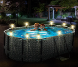 SOLARLUX 6-Piece LED Solar Pool Light Set