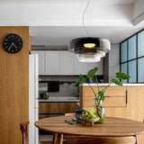 Modern Norwegian Glass Pendant Lamp