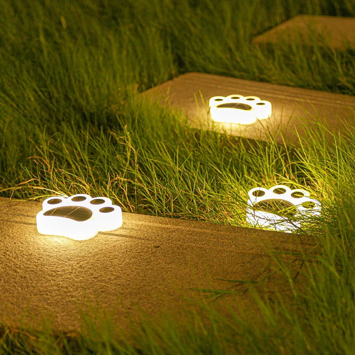 Draadloze Solar Paws - Maak De Perfecte Sfeer In Jouw Tuin! - buitenverlichting - zijaanzicht