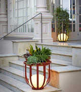 Luxury Garden Lamp With Flower Box