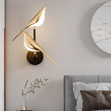 Modern Wall Lamp in the Shape of Birds