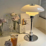 Disc Multi-layered Metal Table Lamp