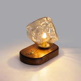 Ice Stone Glass Atmospheric Table Lamp