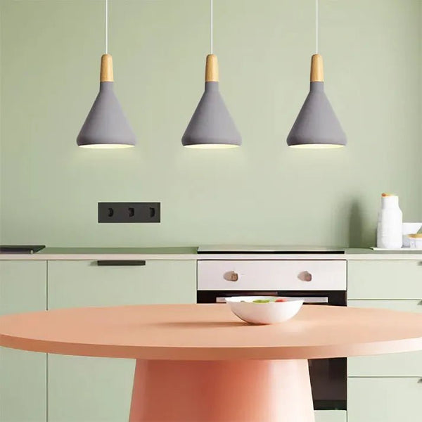 French Macaron Metal Pendant Lamp