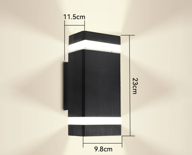 LumoGuard E27 – Waterproof LED Wall Lamp IP65
