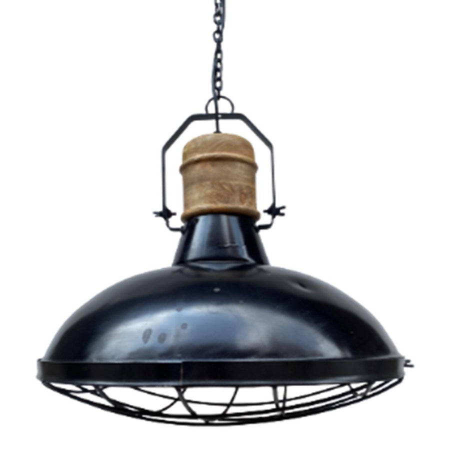 Alexandra Meti - Iron Ceiling Lamp Mango 52X52X57 Black