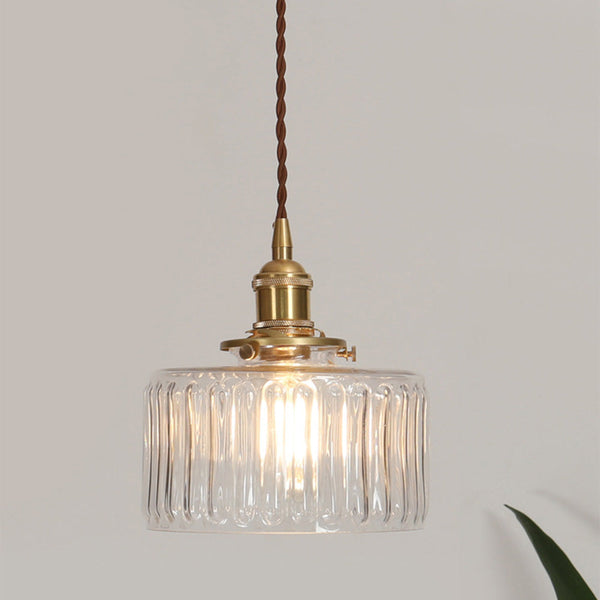 Vintage Kristallen Hanglamp voor in de Eetkamer - hanglampen - zijaanzicht