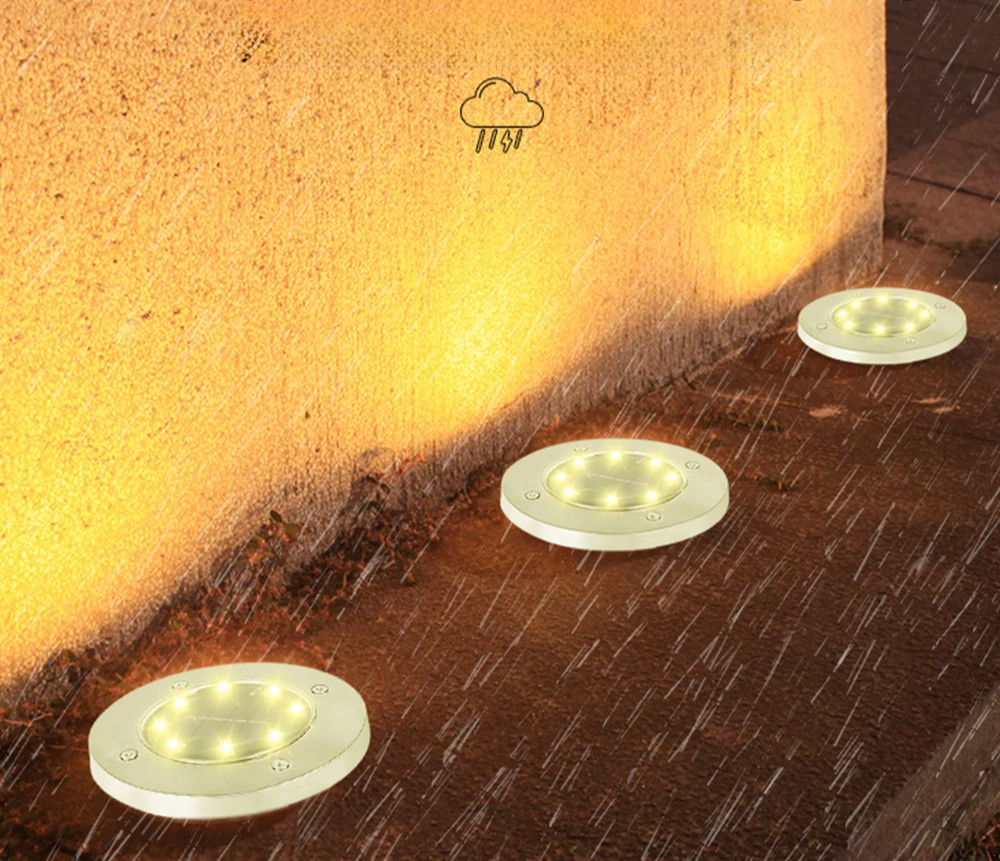 SunStep Solar LED Grondspots – 4-delige Set - buitenverlichting - in de kamer