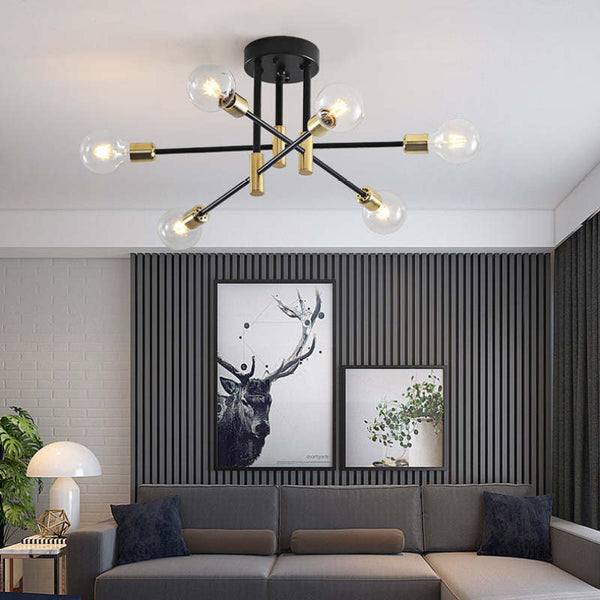 Glazen Hanglamp Voor In De Huiskamer - hanglampen - verlicht