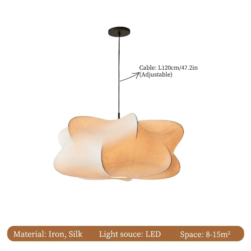 Wabi Sabi Zijde Japan Hanglamp - hanglampen