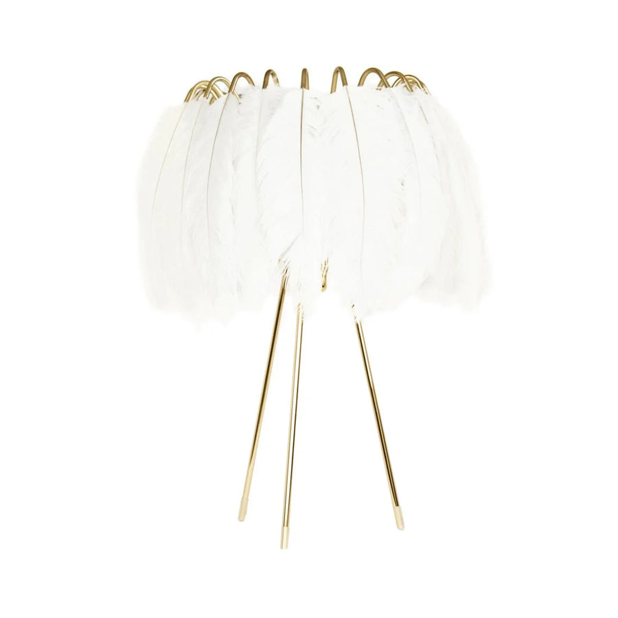 Mineheart - Feather Table Lamp White