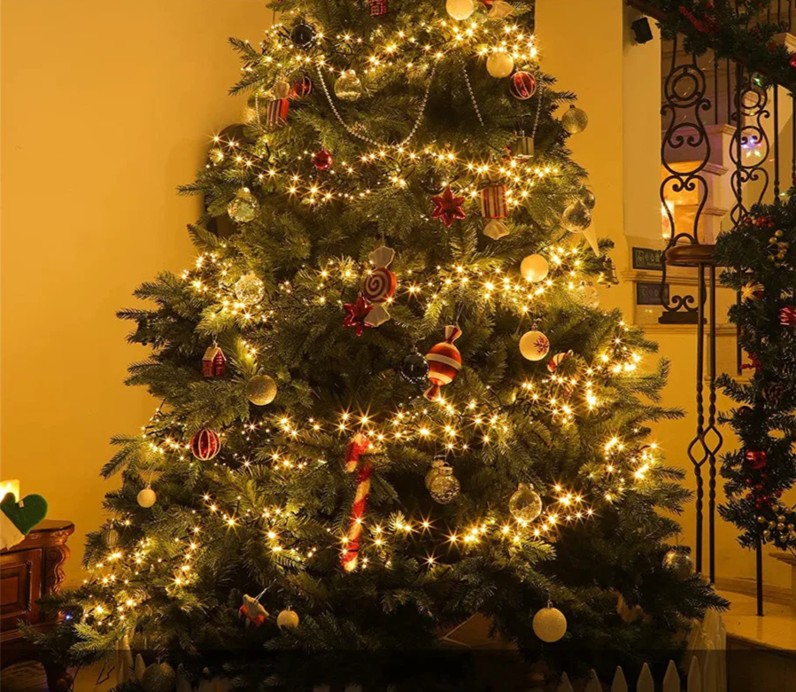FIREFESTA – 1000/1500 LED Kerst Firecracker Slinger Verlichting - buitenverlichting - in de kamer