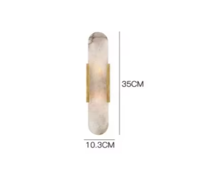 Luxurious Marble Wall Lamp – Modern Design with Stylish Lighting