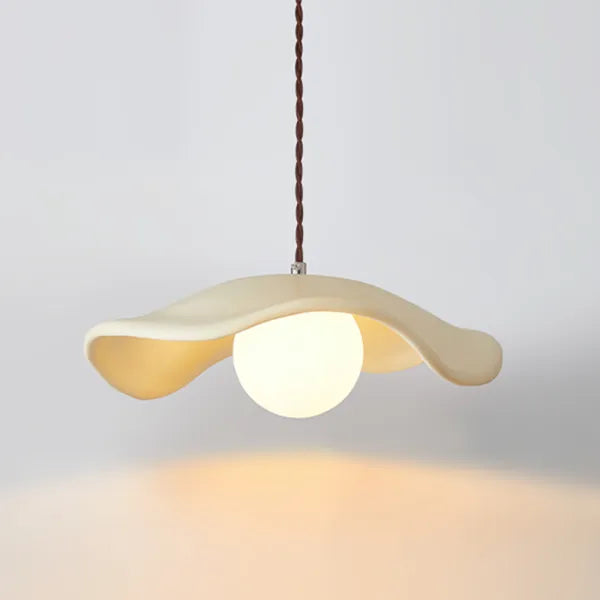 Creatieve Wabi Sabi Eetkamer Hanglamp Met Lotusbladeren - hanglampen - verlicht