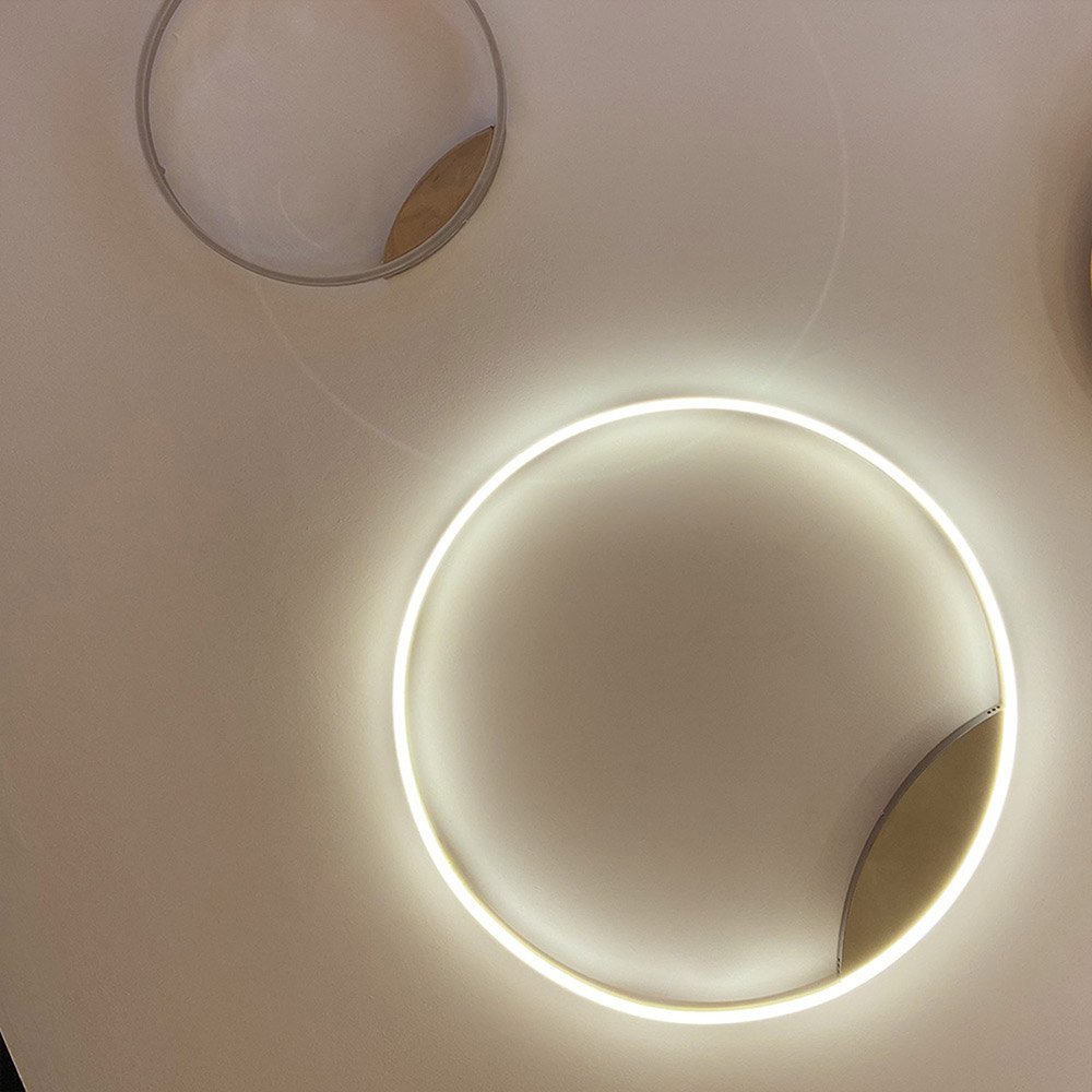 Skapetze - S.Luce Ring 60 Led Wand- & Plafondlamp Dimbaar - wandlampen - afmetingen