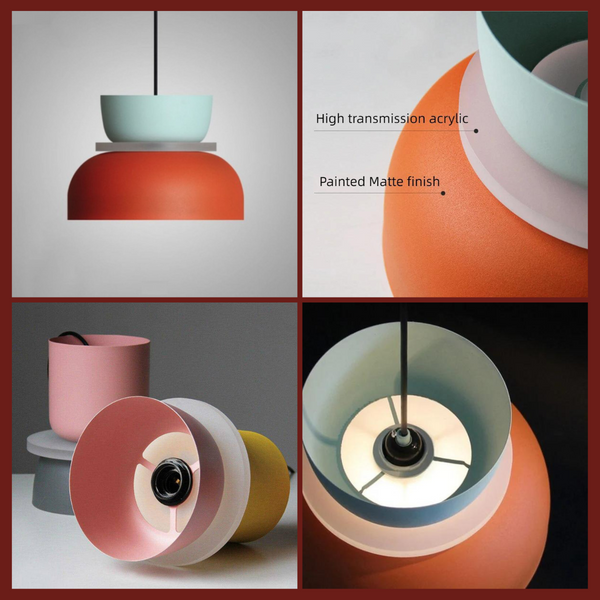 Scandinavische Hanglamp Macri Nordic Van Hoogwaardig Materiaal - hanglampen - afmetingen