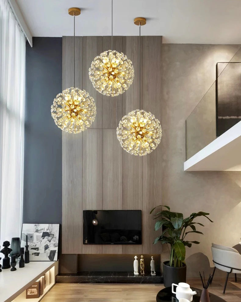 Kristallen Kroonluchter Voor In Huis - hanglampen - in de kamer
