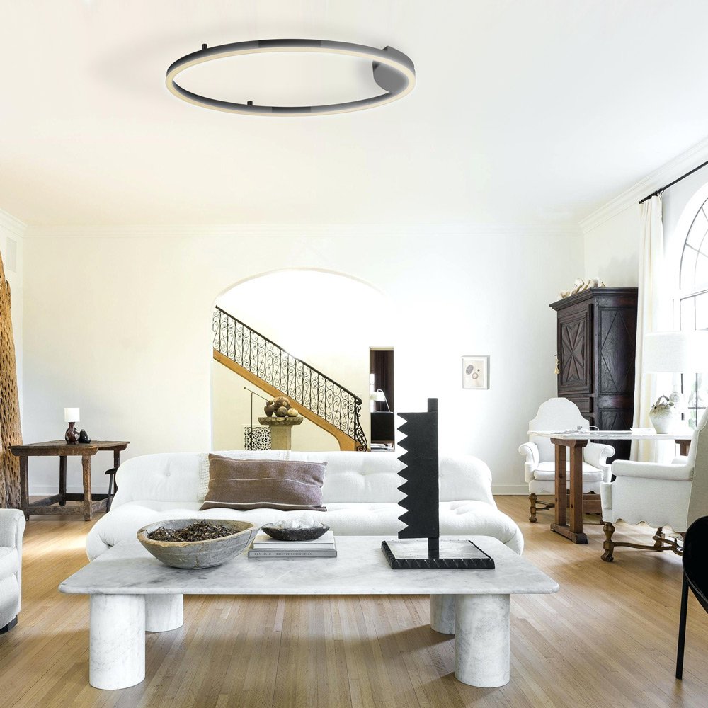 Skapetze - S.Luce Ring 60 Led Wand- & Plafondlamp Dimbaar - wandlampen - in de kamer