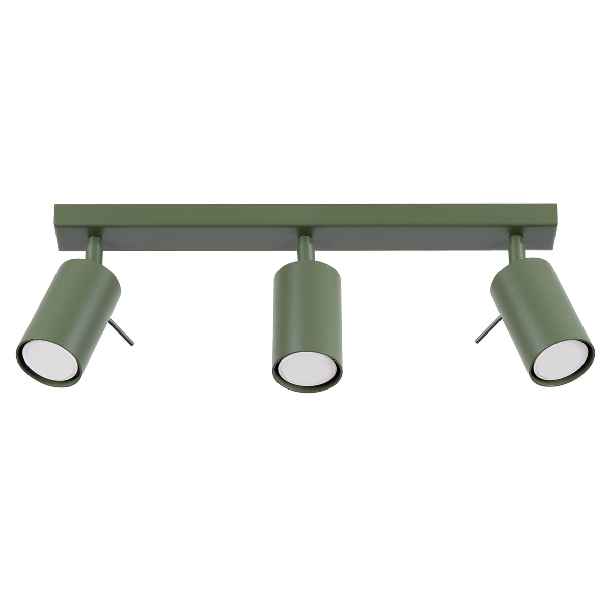 Ceiling lamp RING 3L olive green